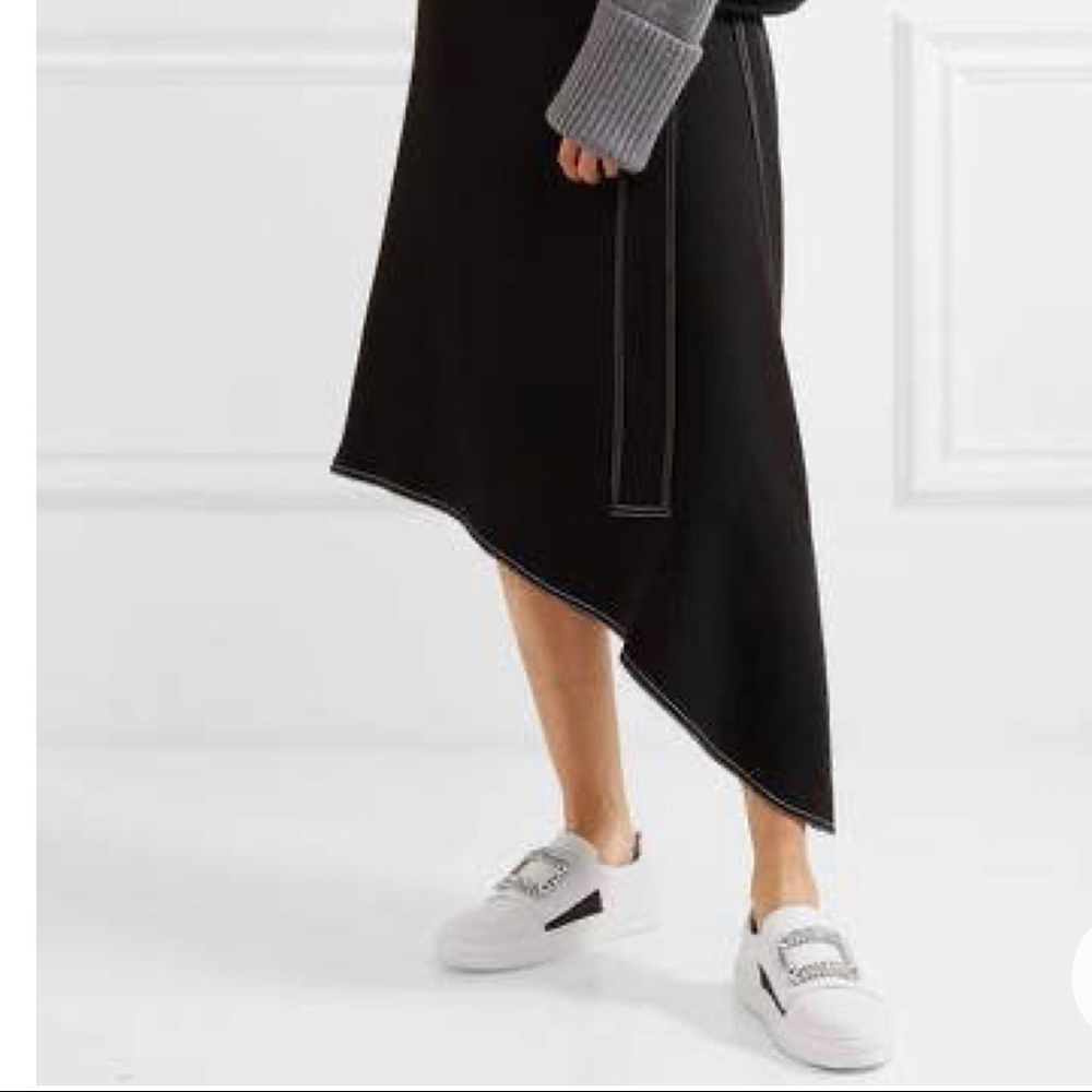 Roger Vivier Skate RV Broche Slip On Sneakers